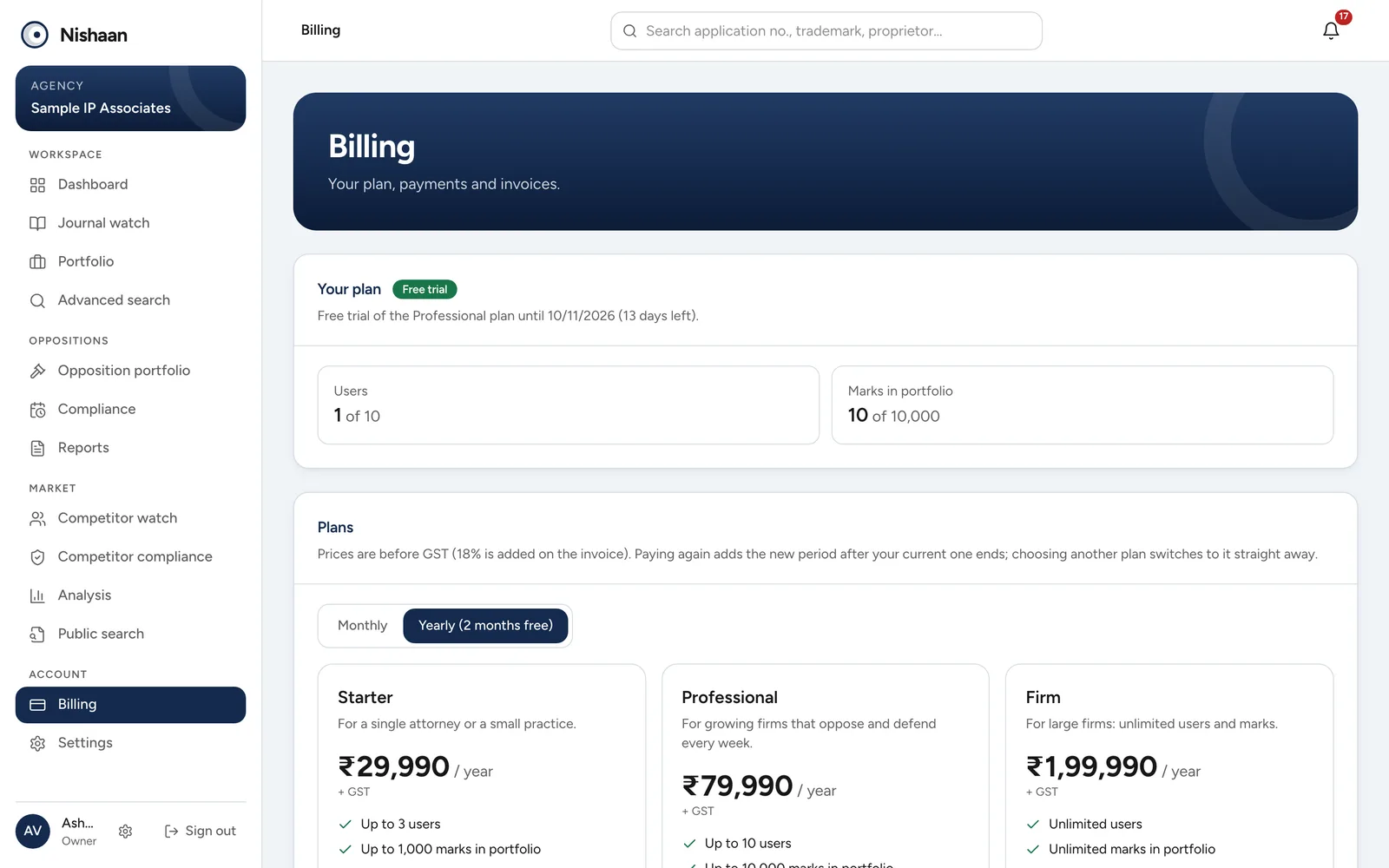 Billing
